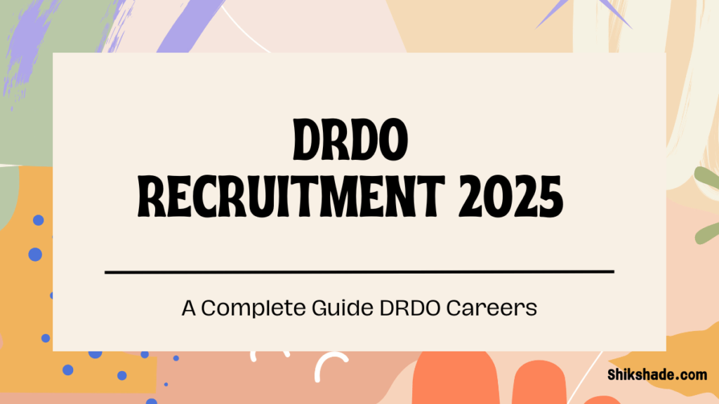 DRDO Recruitment 2025