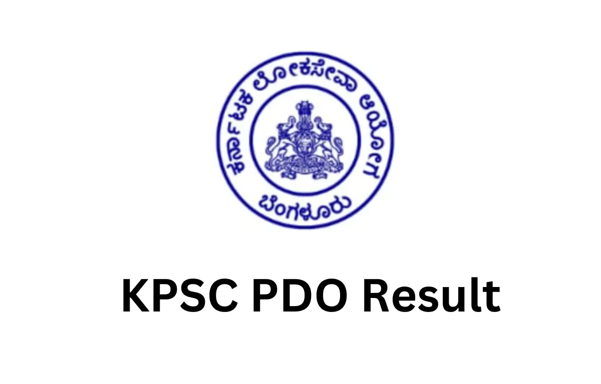KPSC PDO Result 2025
