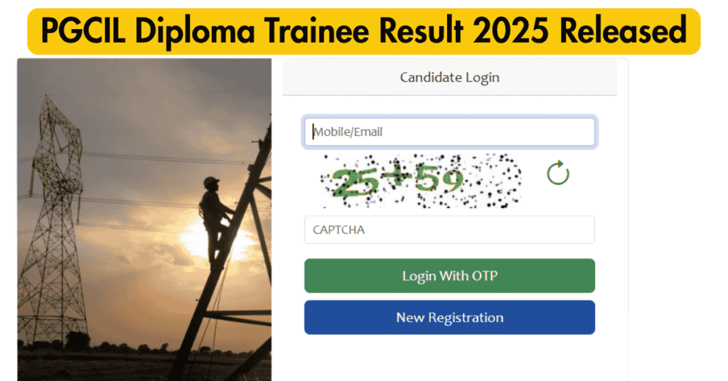 PGCIL Diploma Trainee Result 2025