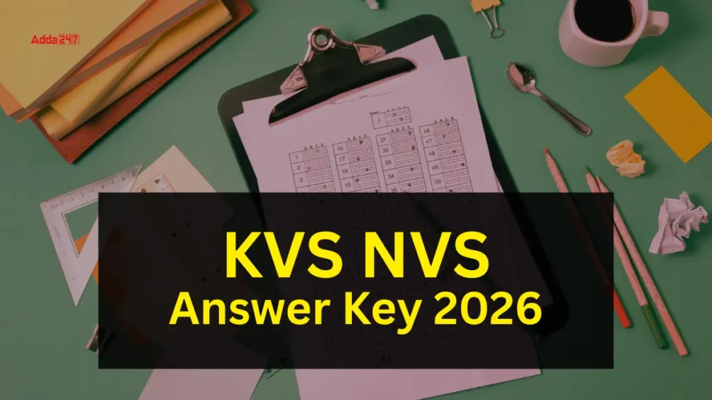 KVS NVS Answer Key 2026